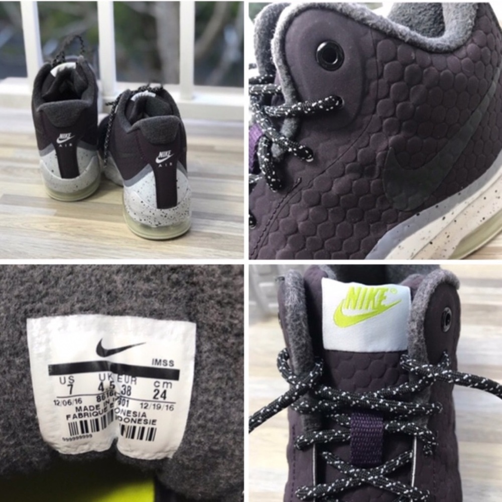 🎄 SANTA’S DEAL 🎄 NWT Nike Air Max Invigor Mid Maroon Chocolate Women's Size 7 - Picture 8 of 8